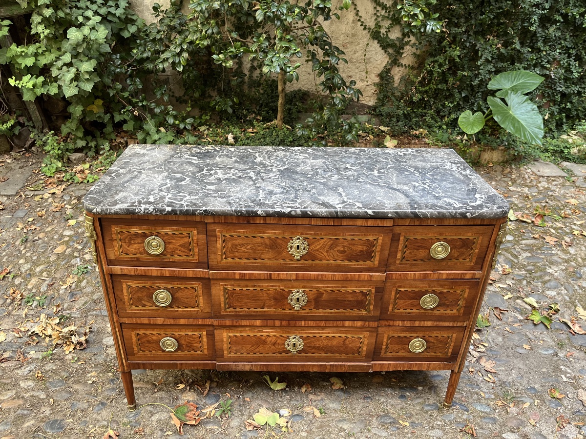 Louis XVI Chest Of Drawers -photo-3