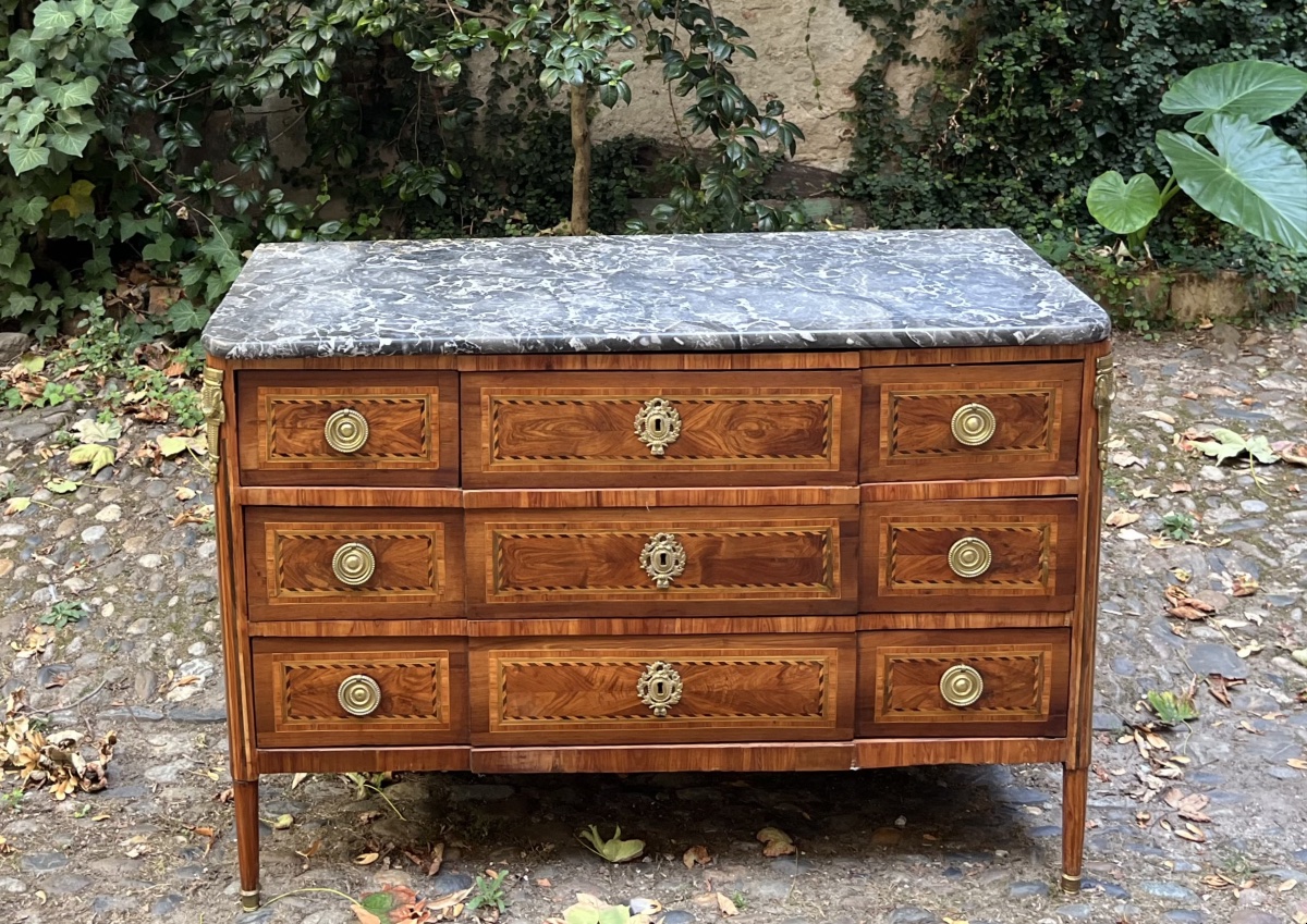 Louis XVI Chest Of Drawers -photo-4
