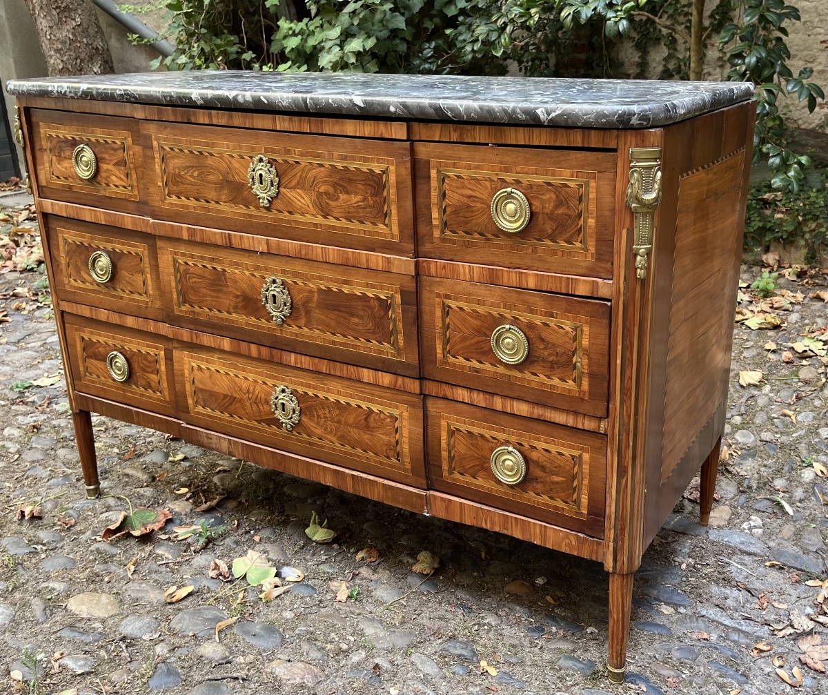 Louis XVI Chest Of Drawers -photo-3