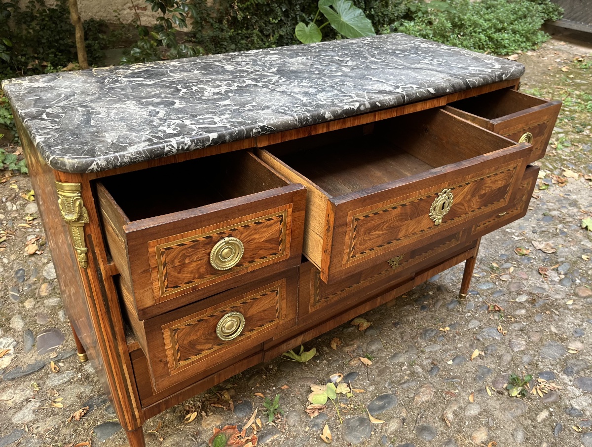 Louis XVI Chest Of Drawers -photo-4