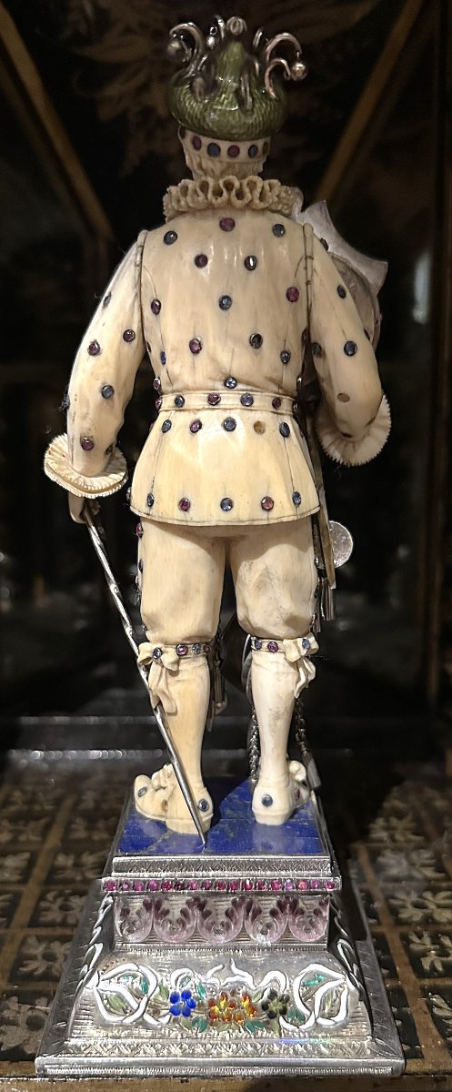 Paire de personnages viennois XIXème-photo-6