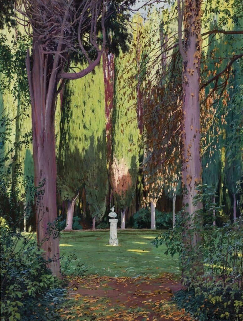 Painting By Santiago Rusignol-photo-2