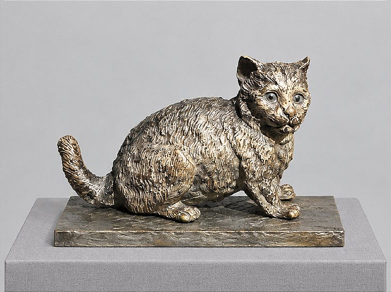 Bronze Cat From Vienna