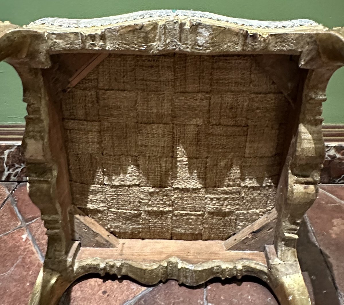 Pair Of 18th-century Stools-photo-2