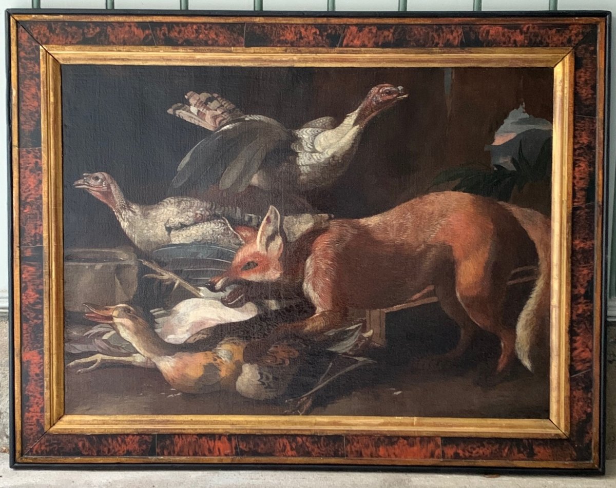 Tableau H/t Nature Morte XVIIème Hollandais