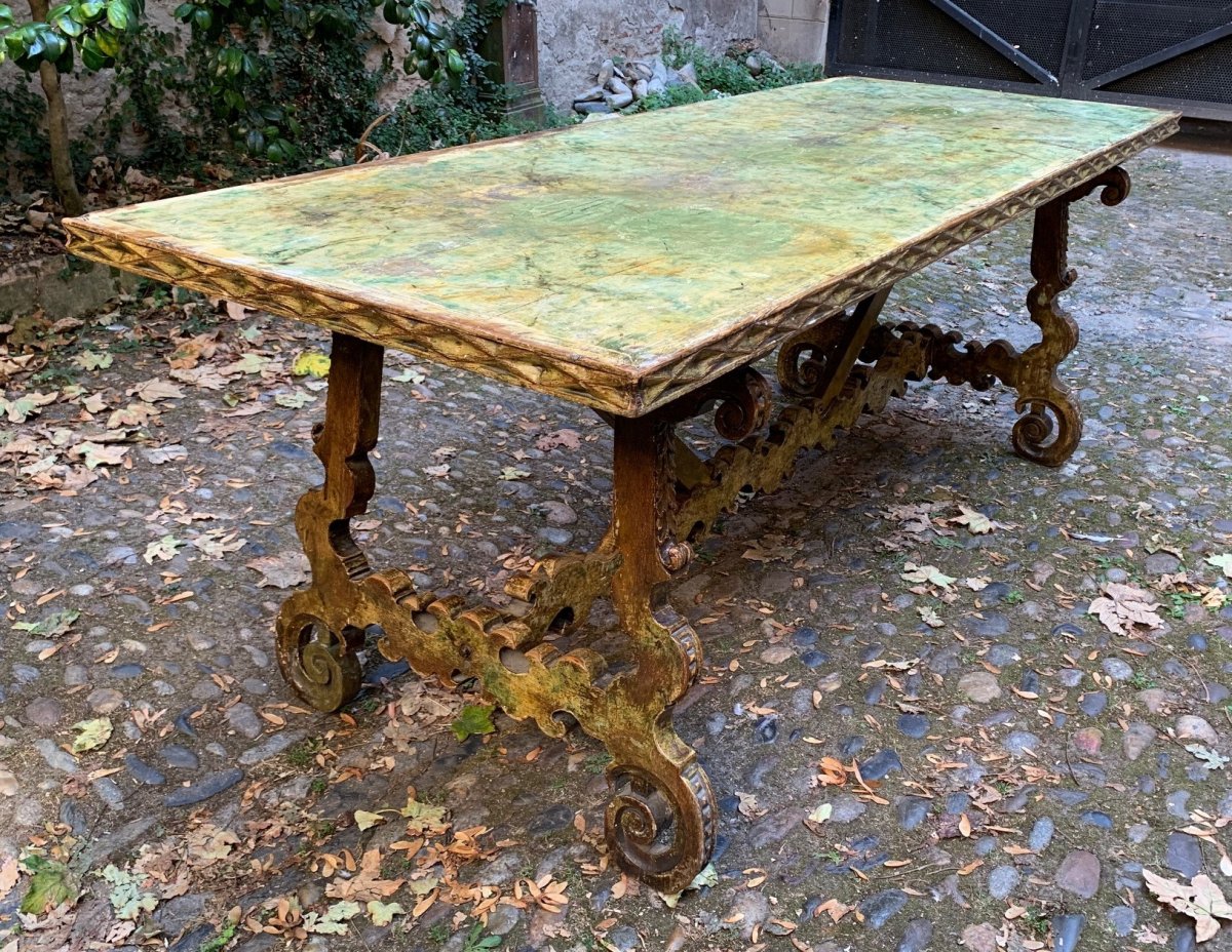 Table polychrome de Pierre Lottier-photo-2