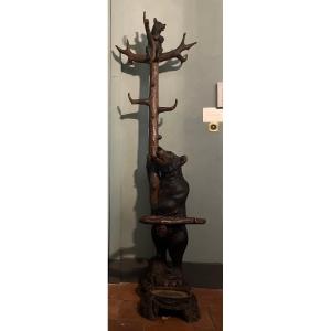 Black Forest Bear Umbrella And Coat Stand