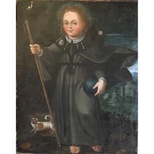 18th-century Pilgrim Painting