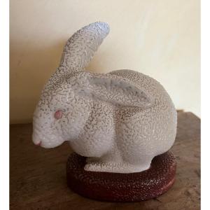 Lapin En Céramique De Sèvres 