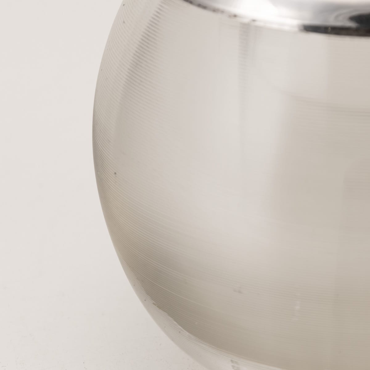 Vintage 20thc Monumental Sized English Silver Mounted Glass Match Striker C.1938-photo-4
