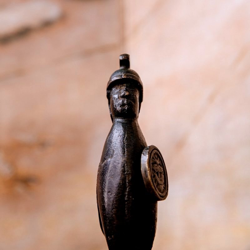 Sujet Bronze Représentant Harpie - XIXème Siècle - Objet De Curiosité-photo-2