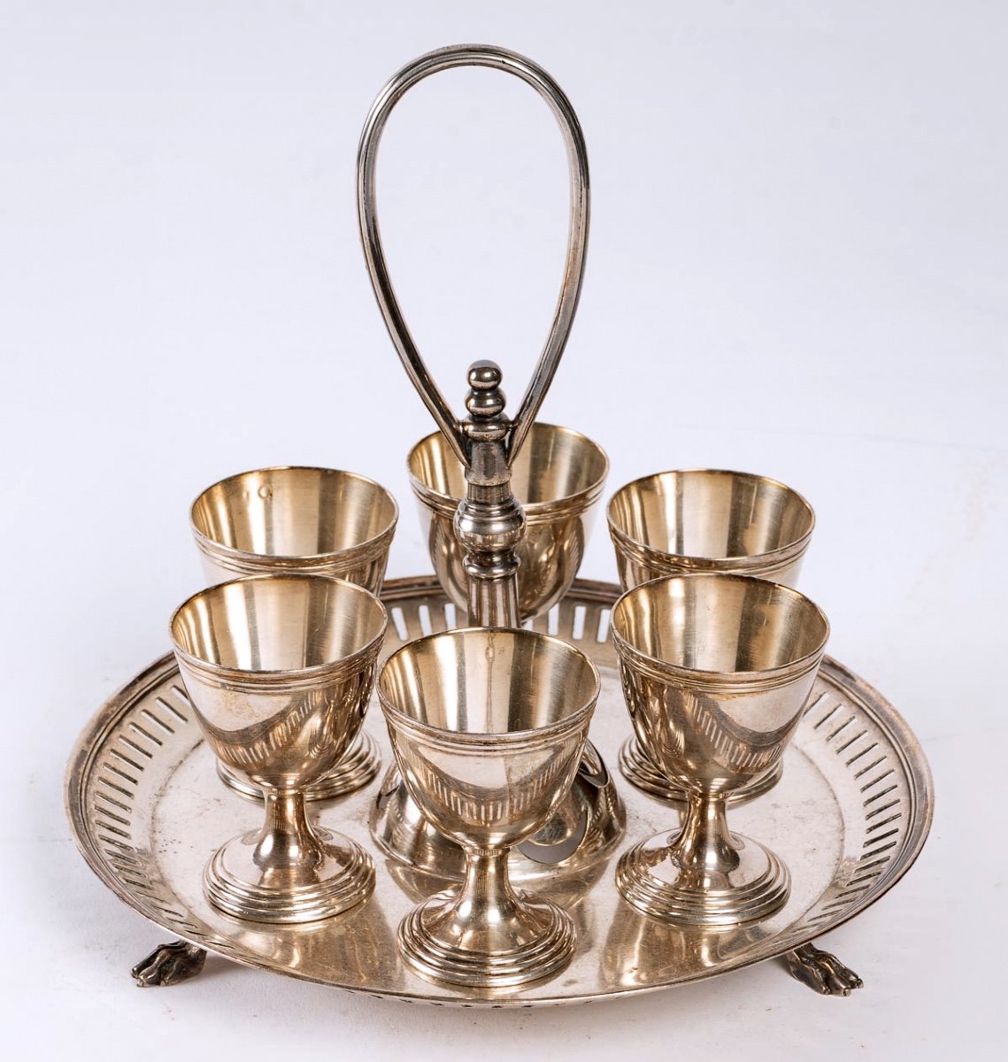 Rare Old Egg Display - Maison Christofle - XIXth Century