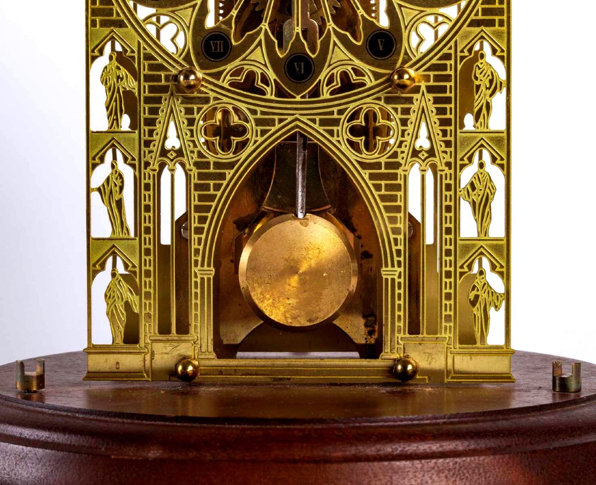 Horloge Squelette -  Sous Globe - Cathédrale York Minster - Époque : XXème-photo-1