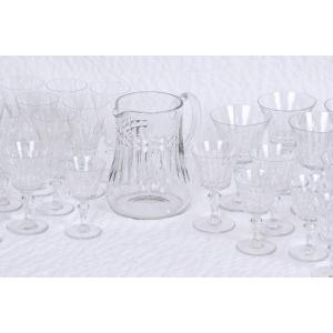 Baccarat Crystal Service - Piccadilly Model - Period: 20th Century