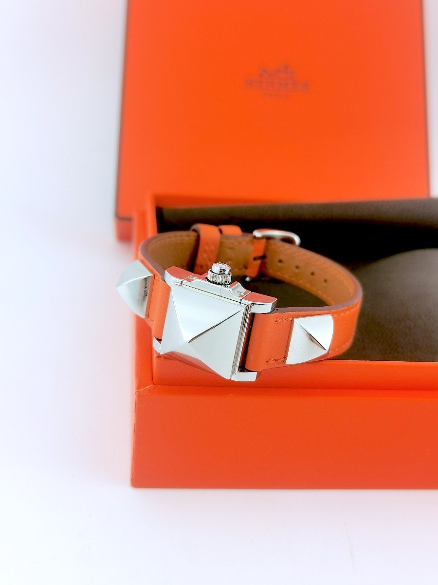 Hermes - Médor Mini - Acier - 17 Mm (femme)-photo-4