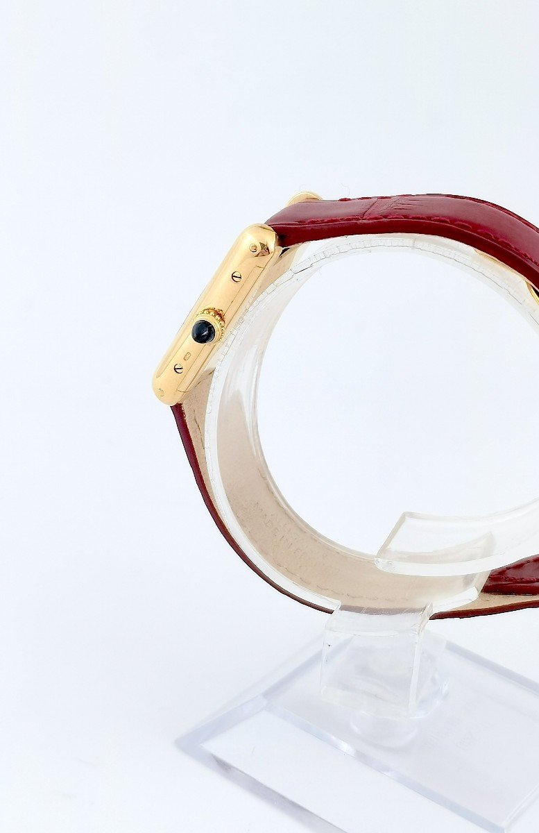 Montre Cartier - Tank Louis Cartier - Or Jaune - Mécanique - 20 Mm (femme)-photo-6