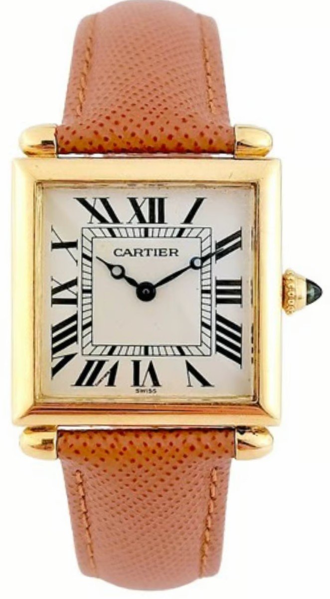 Montre Cartier - Tank Obus - Or Jaune - Quartz - (unisexe)