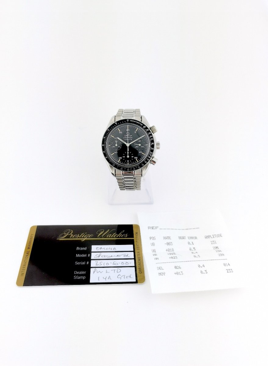 Omega - Speedmaster Reduced - Steel - 38 Mm-photo-3
