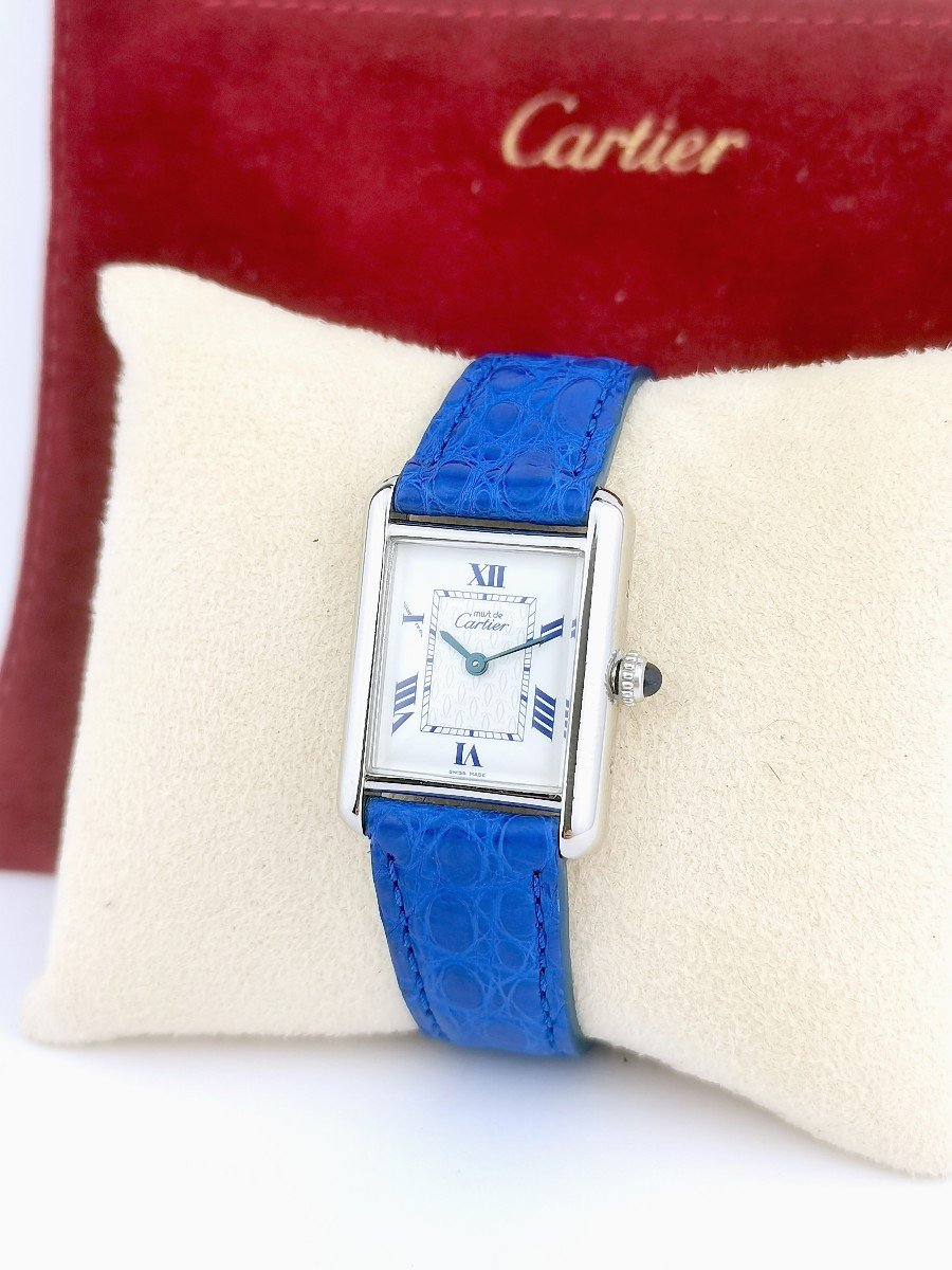 Montre Cartier - Must Tank - Argent - 22 Mm (femme)-photo-7