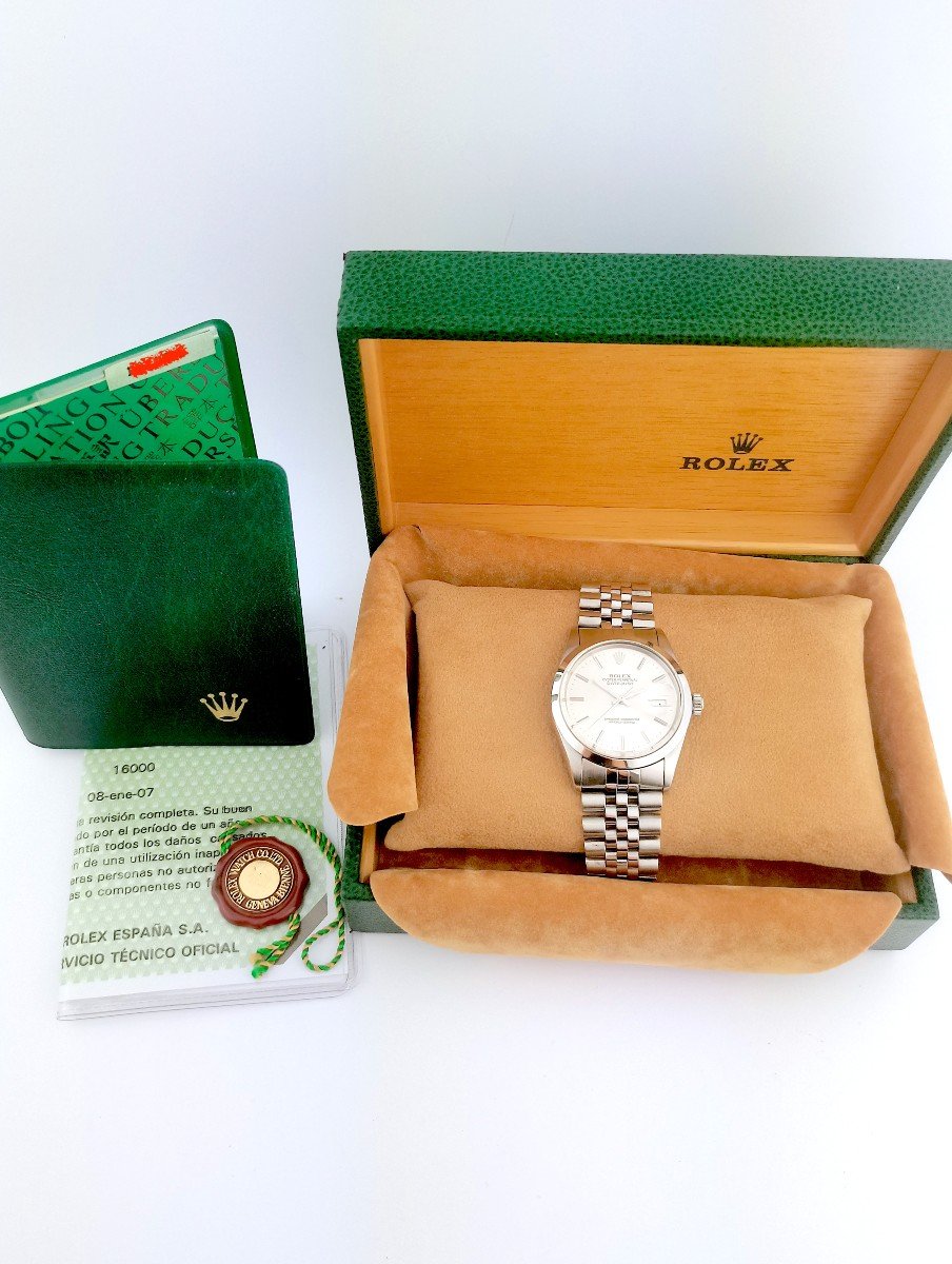 Montre Rolex - Oyster Perpetual Datejust - Full Set - Acier - 36 Mm (unisexe)-photo-2