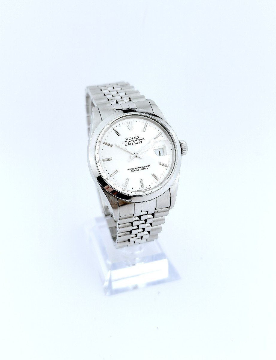 Montre Rolex - Oyster Perpetual Datejust - Full Set - Acier - 36 Mm (unisexe)-photo-6