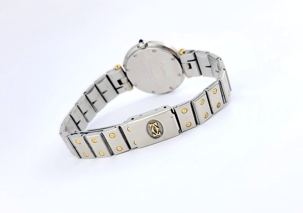 Montre Cartier - Santos Vendôme - Or Et Acier - Petit Modèle (femme)-photo-3