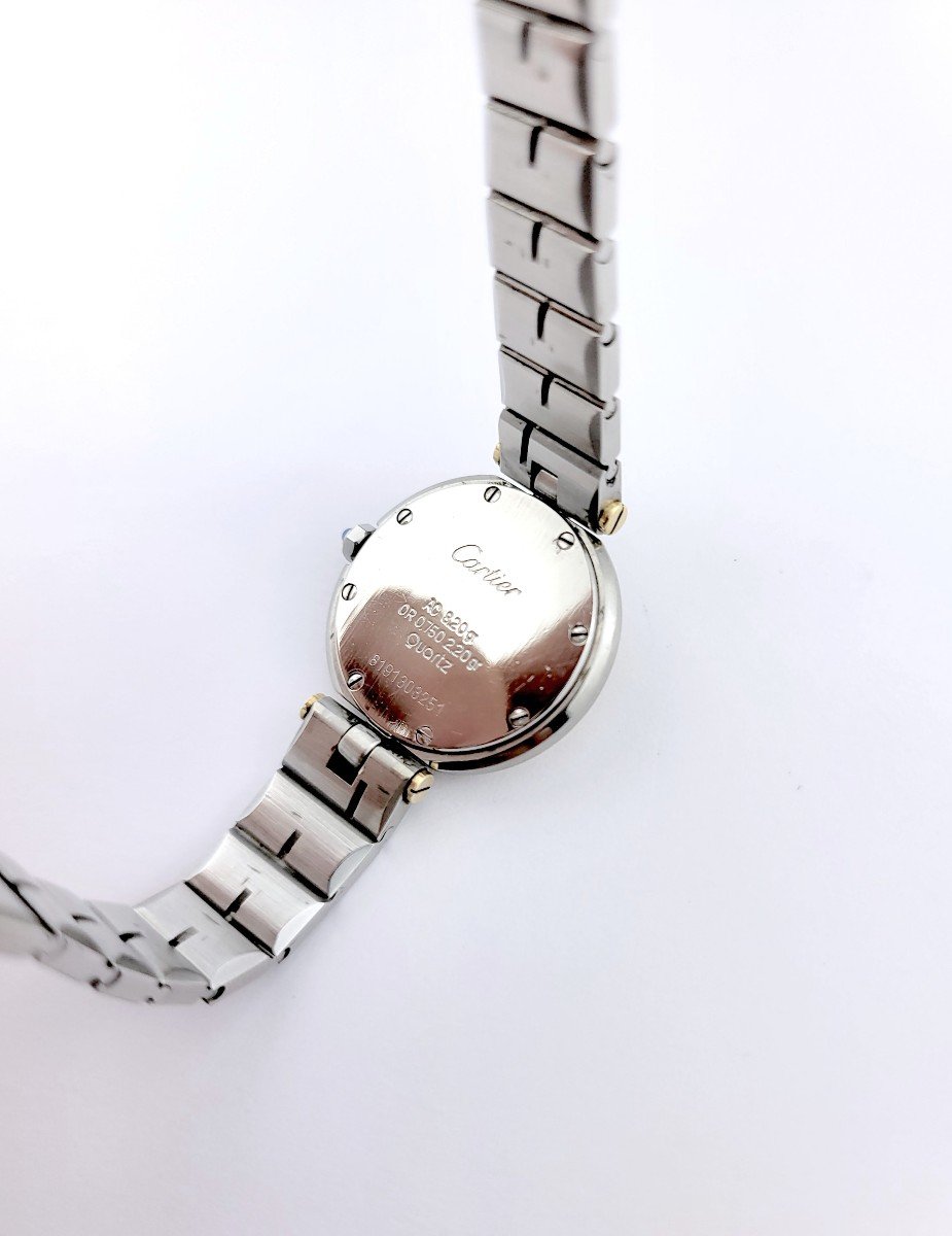 Montre Cartier - Santos Vendôme - Or Et Acier - Petit Modèle (femme)-photo-5
