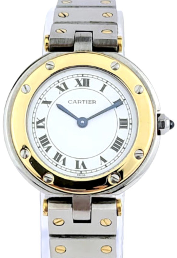 Montre Cartier - Santos Vendôme - Or Et Acier - Petit Modèle (femme)