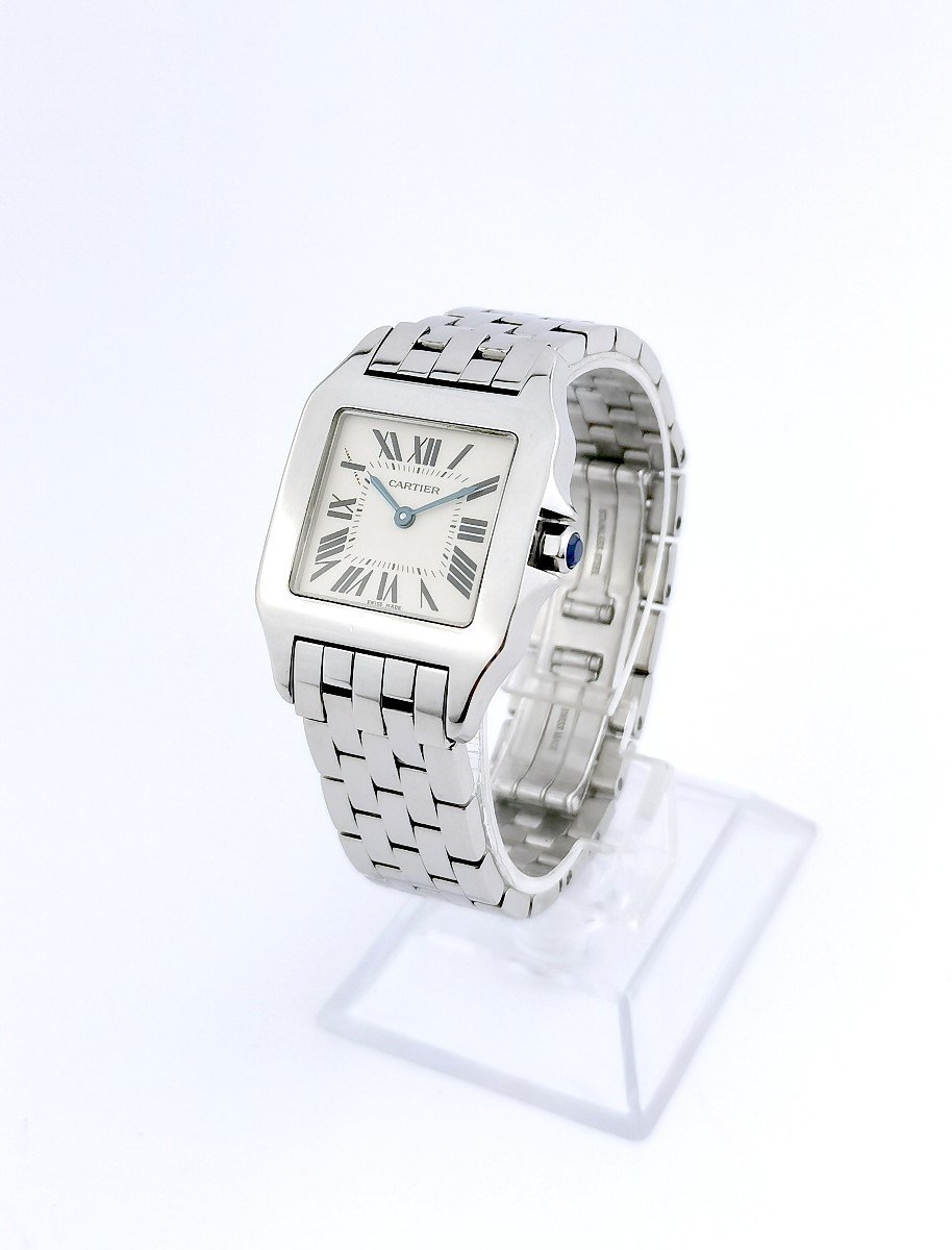 Montre Cartier - Santos Demoiselle - Acier - Medium (femme)-photo-1