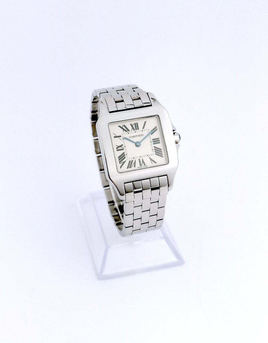 Montre Cartier - Santos Demoiselle - Acier - Medium (femme)-photo-2