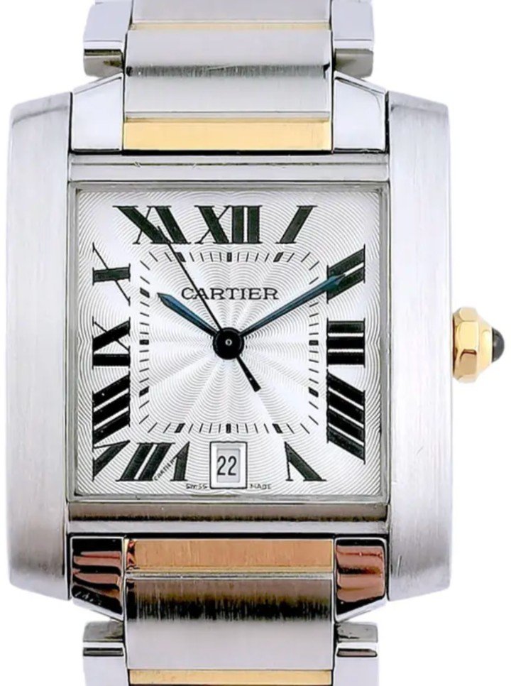 Cartier - Tank Française - Gold/steel - Automatic - Medium (unisex)