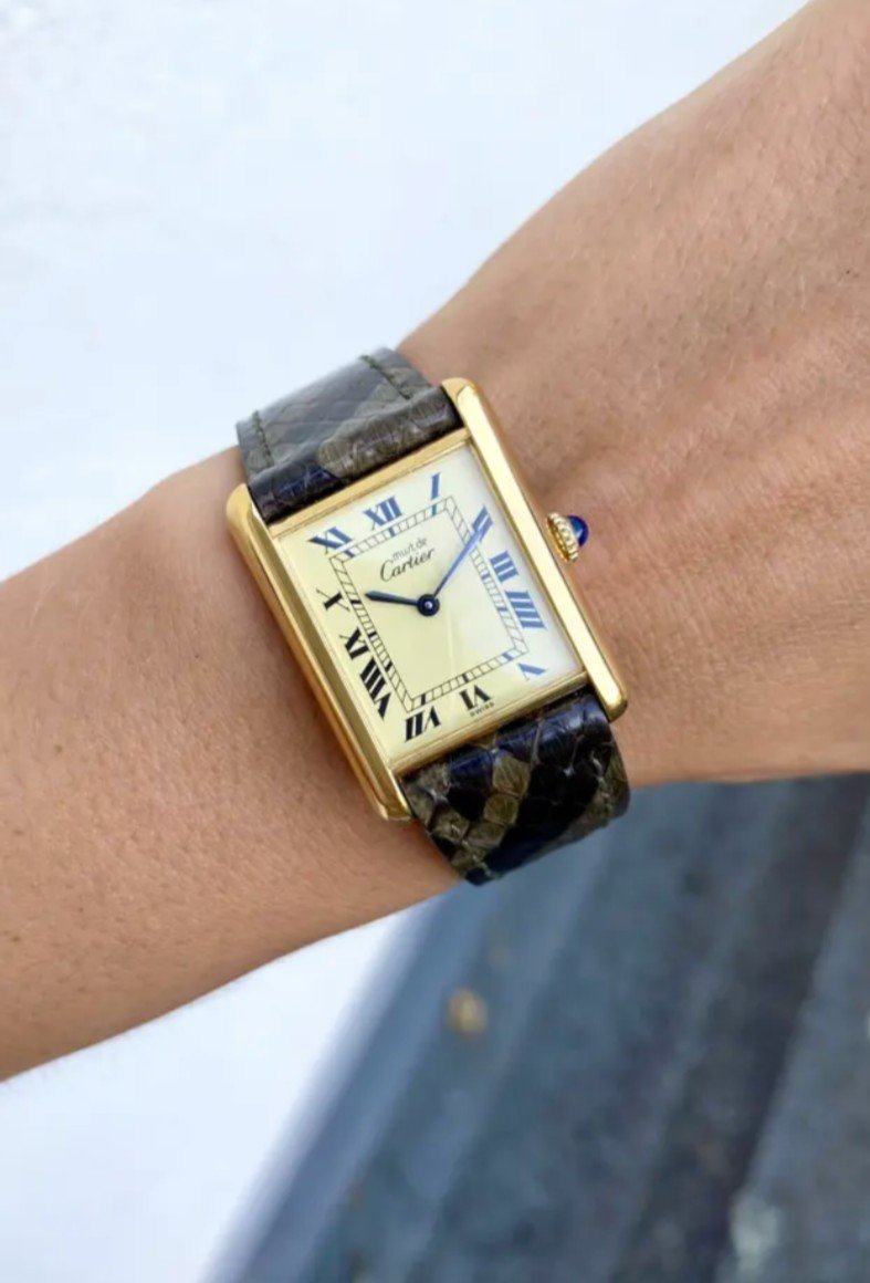Cartier Watch - Must Tank - Mechanical - 23 Mm_ref 790-photo-2