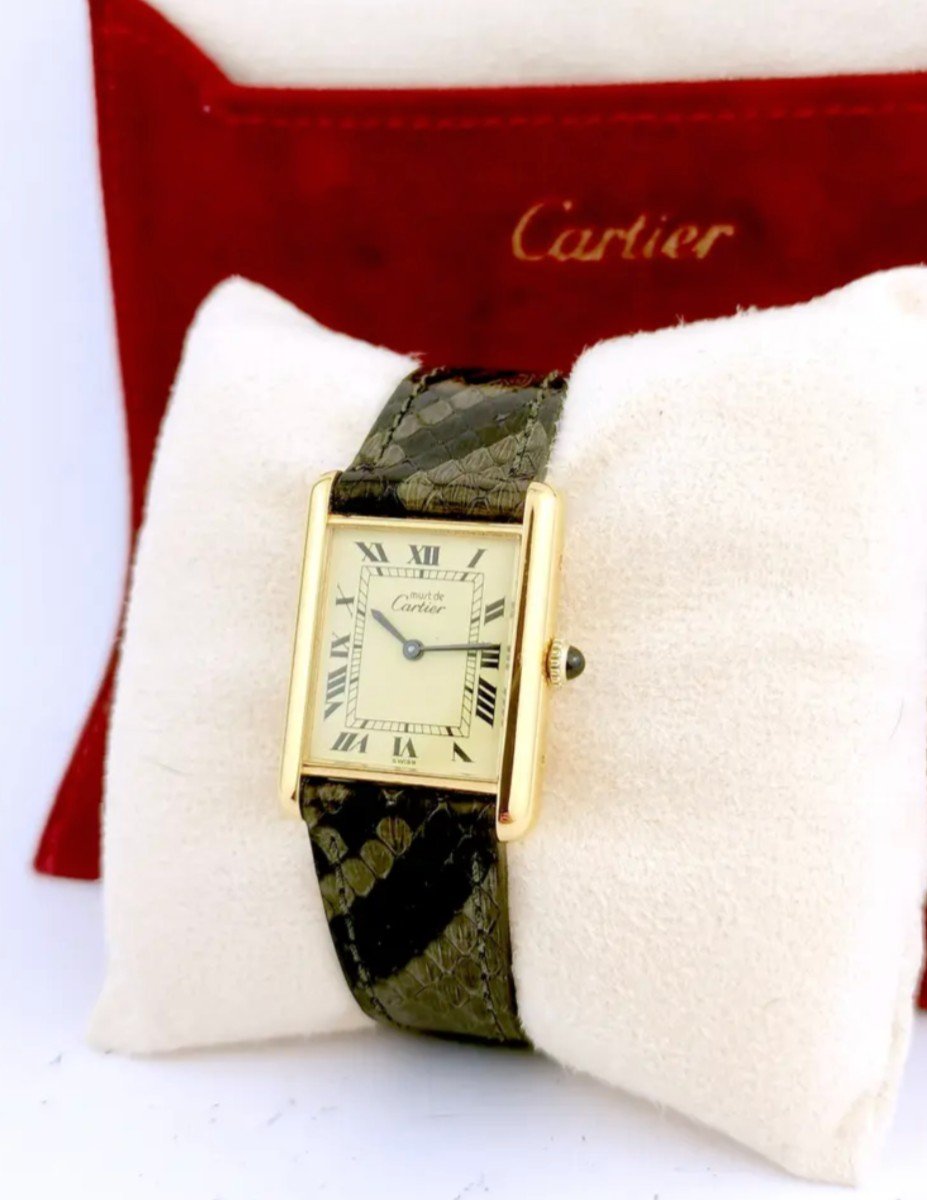 Cartier Watch - Must Tank - Mechanical - 23 Mm_ref 790-photo-4