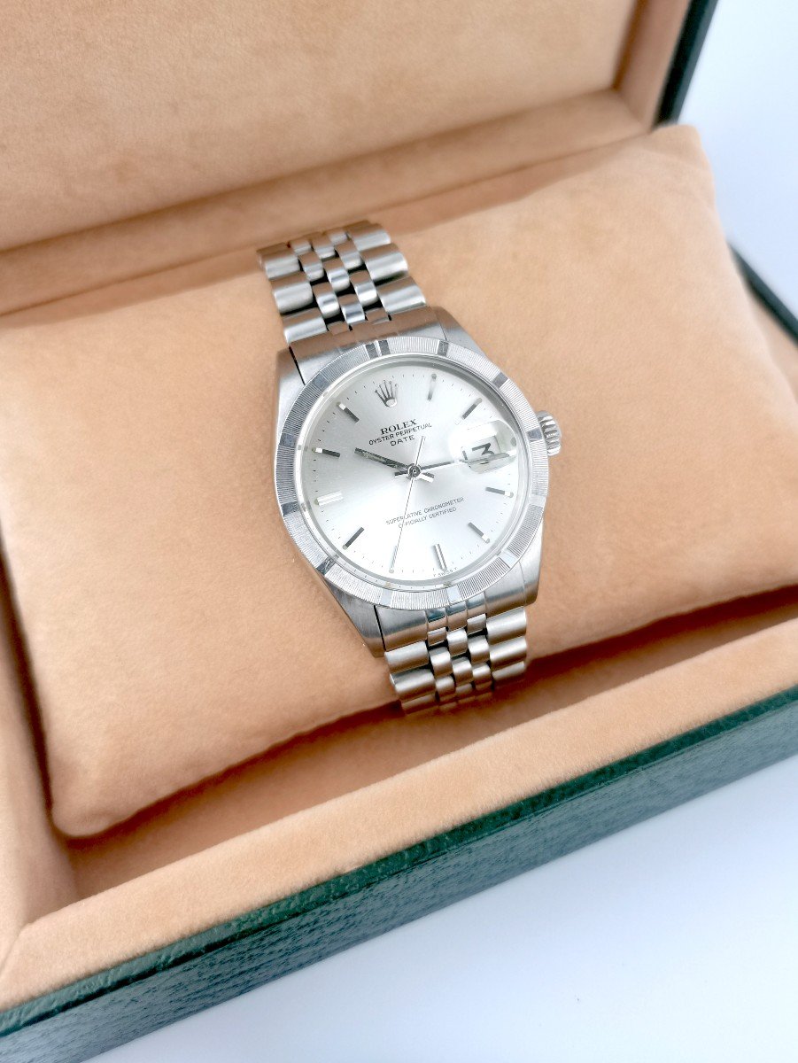 Rolex Watch - Oyster Perpetual Date - 34 Mm-photo-4