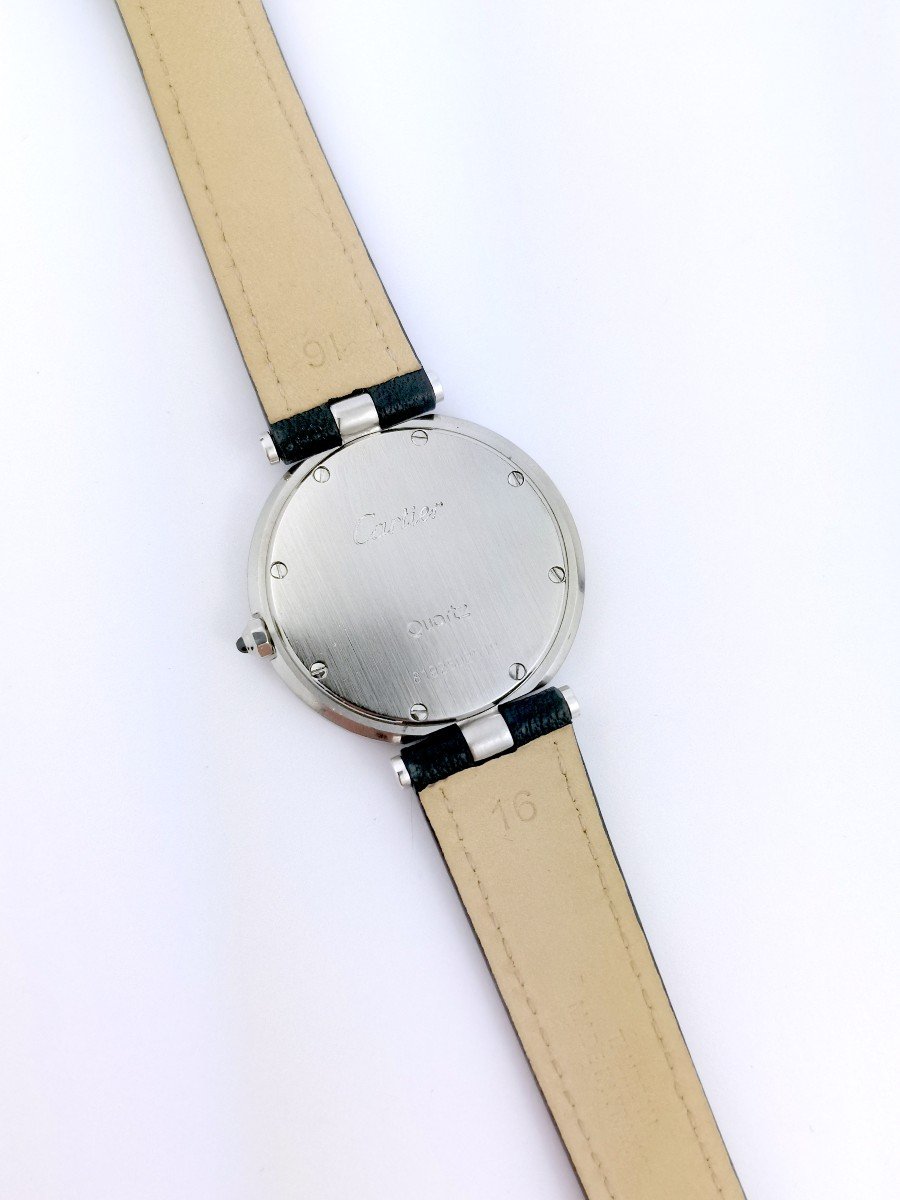 Montre Cartier - Santos Vendôme - Acier/cuir - Gm-photo-4