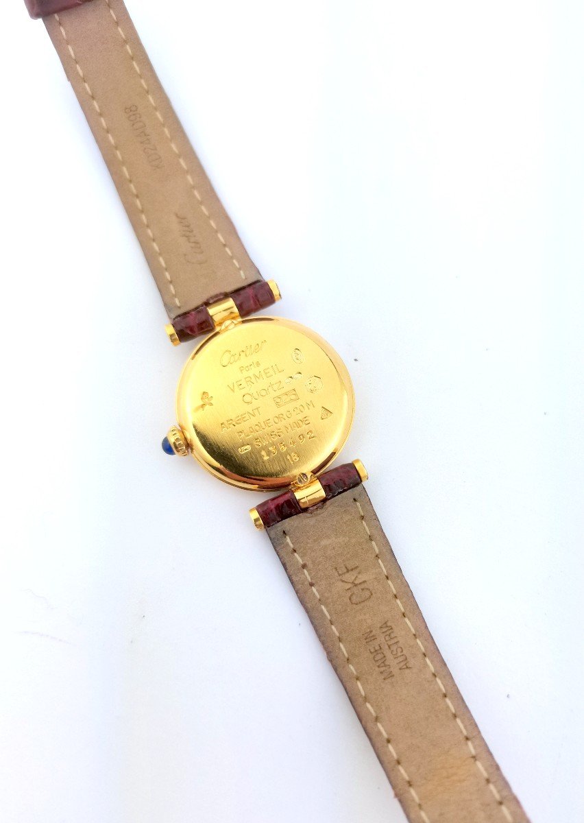 Cartier Watch - Must Vendôme - Bordeaux - Pm-photo-1