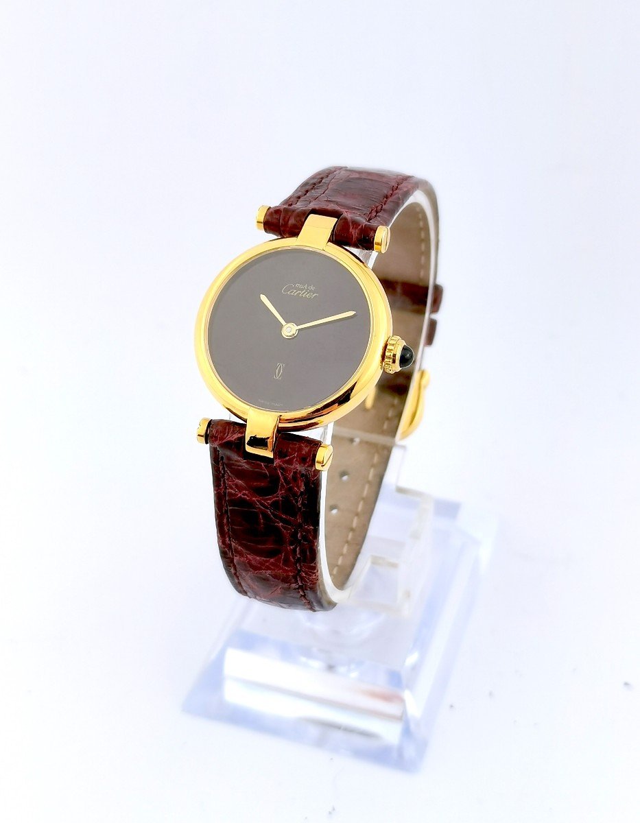 Cartier Watch - Must Vendôme - Bordeaux - Pm-photo-3