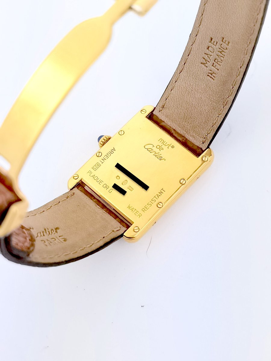 Cartier - Tank Must Xl - Vermeil -photo-5