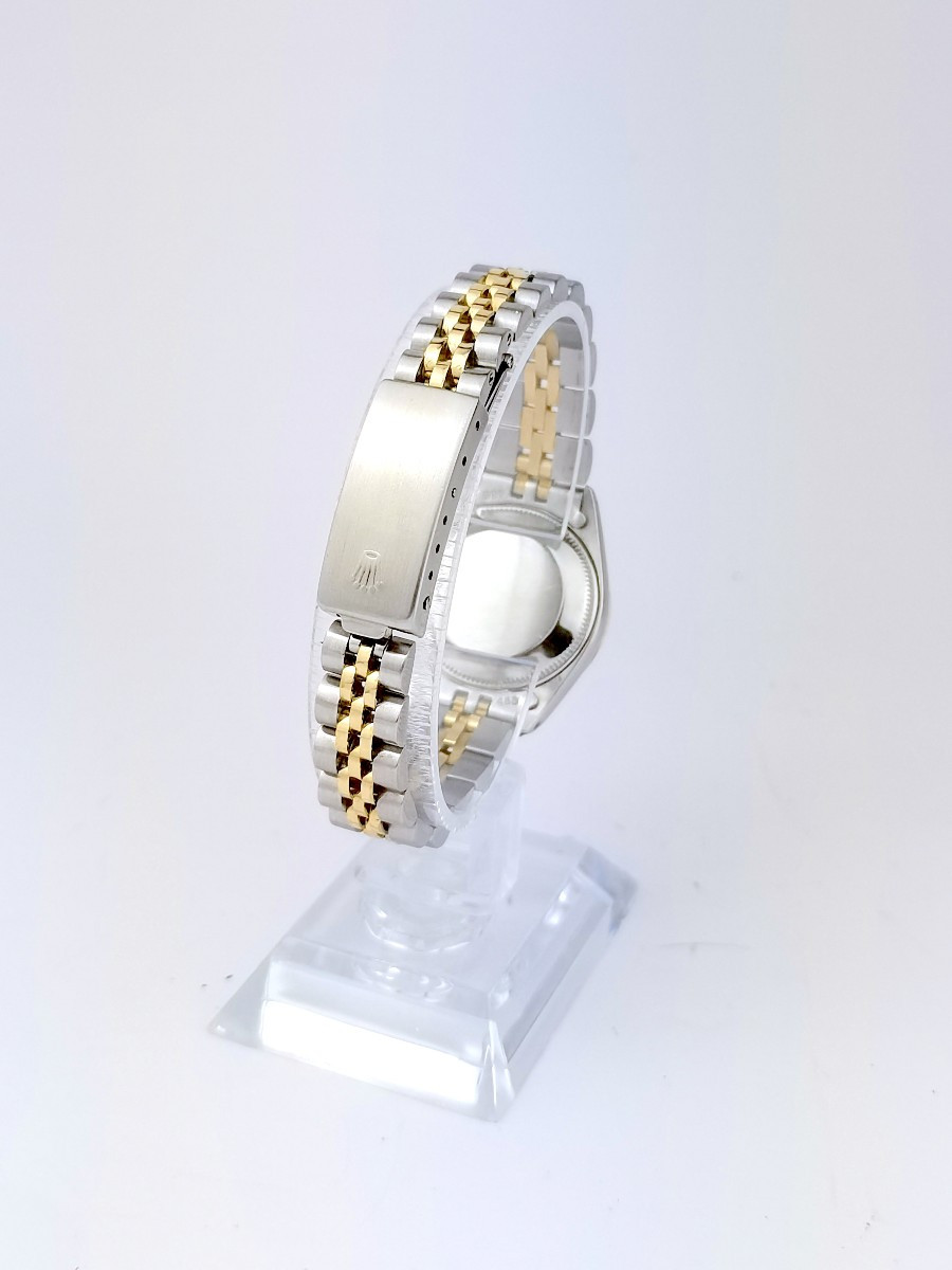 Rolex - Oyster Perpetual Datejust - Gold/steel - 26 Mm (women's)-photo-3