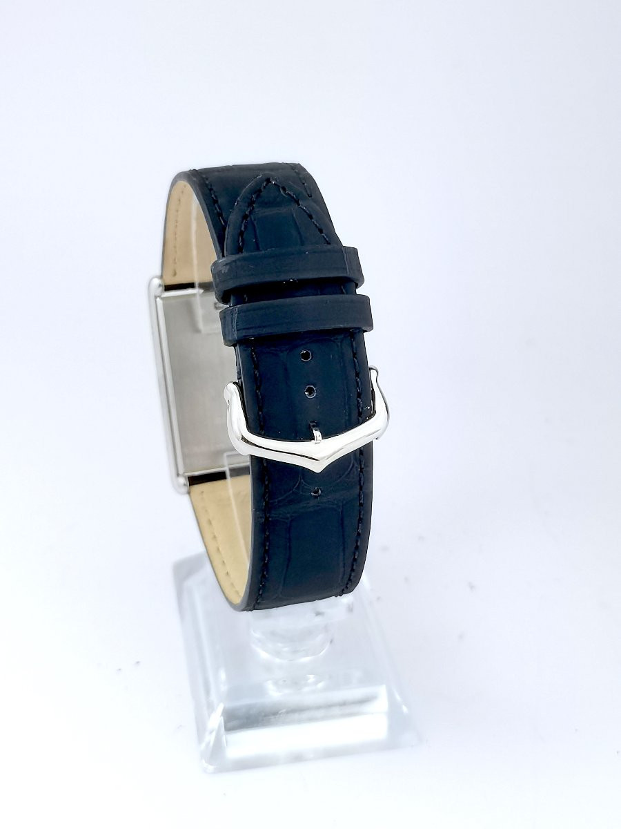Cartier - Tank Basculante - Steel - Mechanical (men's)-photo-3