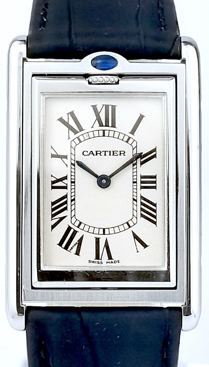 Cartier - Tank Basculante - Steel - Mechanical (men's)