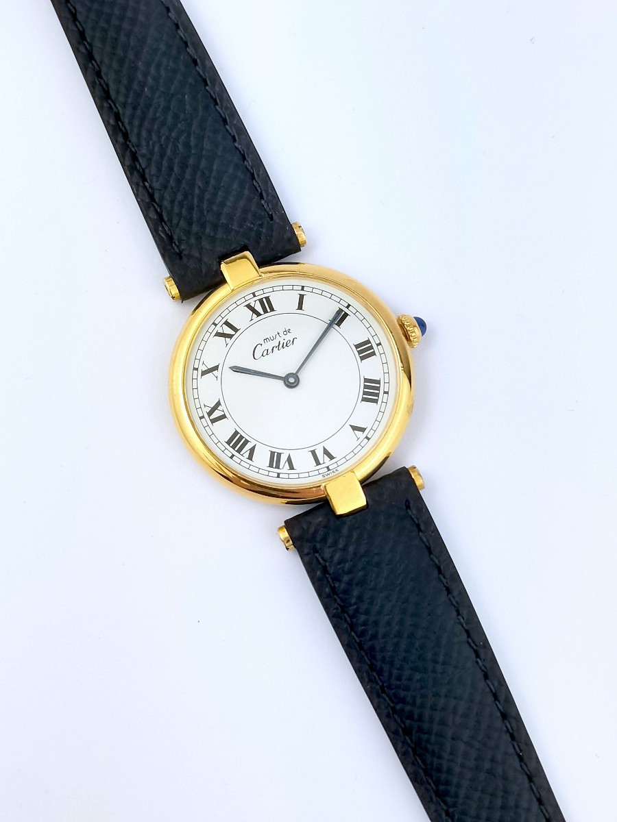 Montre CARTIER - Must Vendôme - cdr ivoire - GM (unisexe)-photo-2