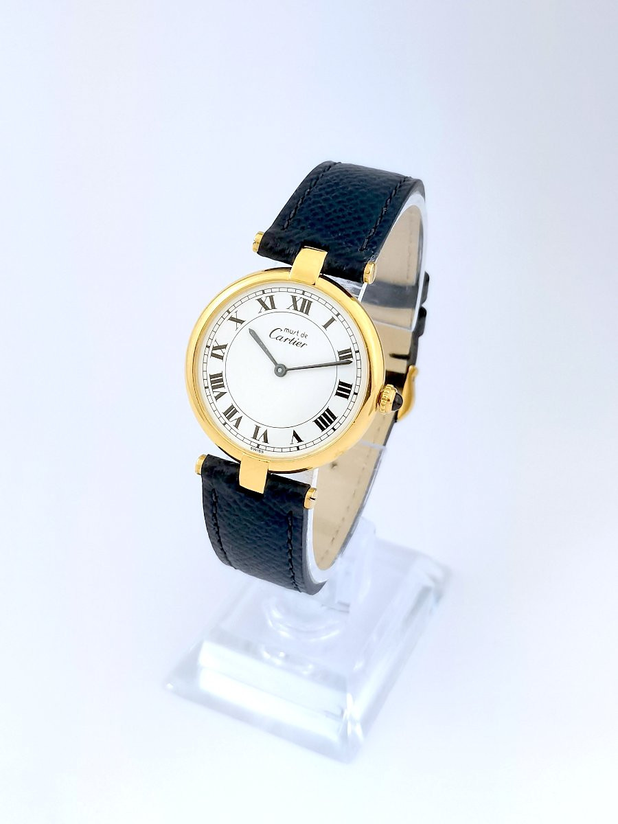 Montre CARTIER - Must Vendôme - cdr ivoire - GM (unisexe)-photo-3