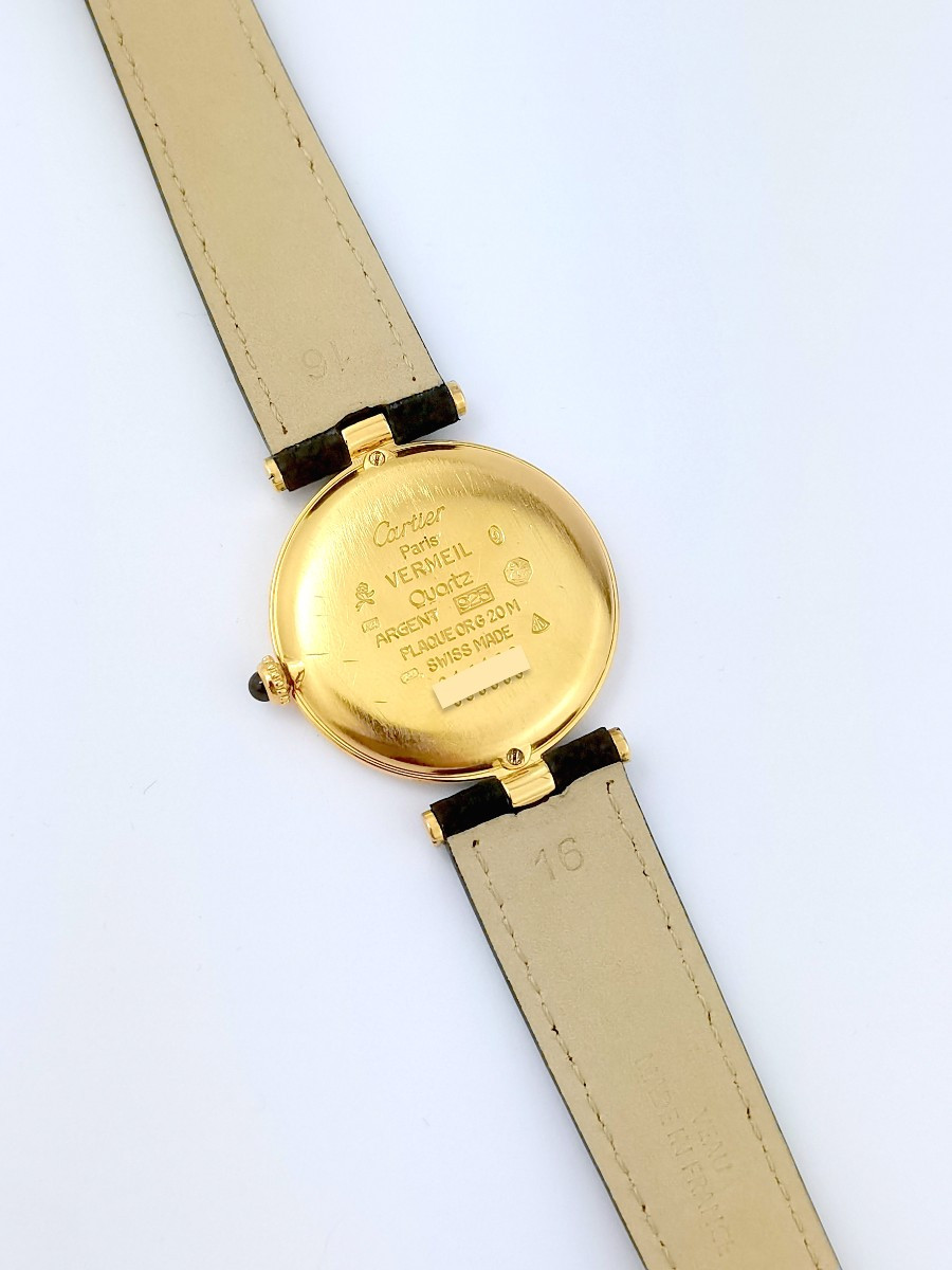 Montre CARTIER - Must Vendôme - cdr ivoire - GM (unisexe)-photo-1