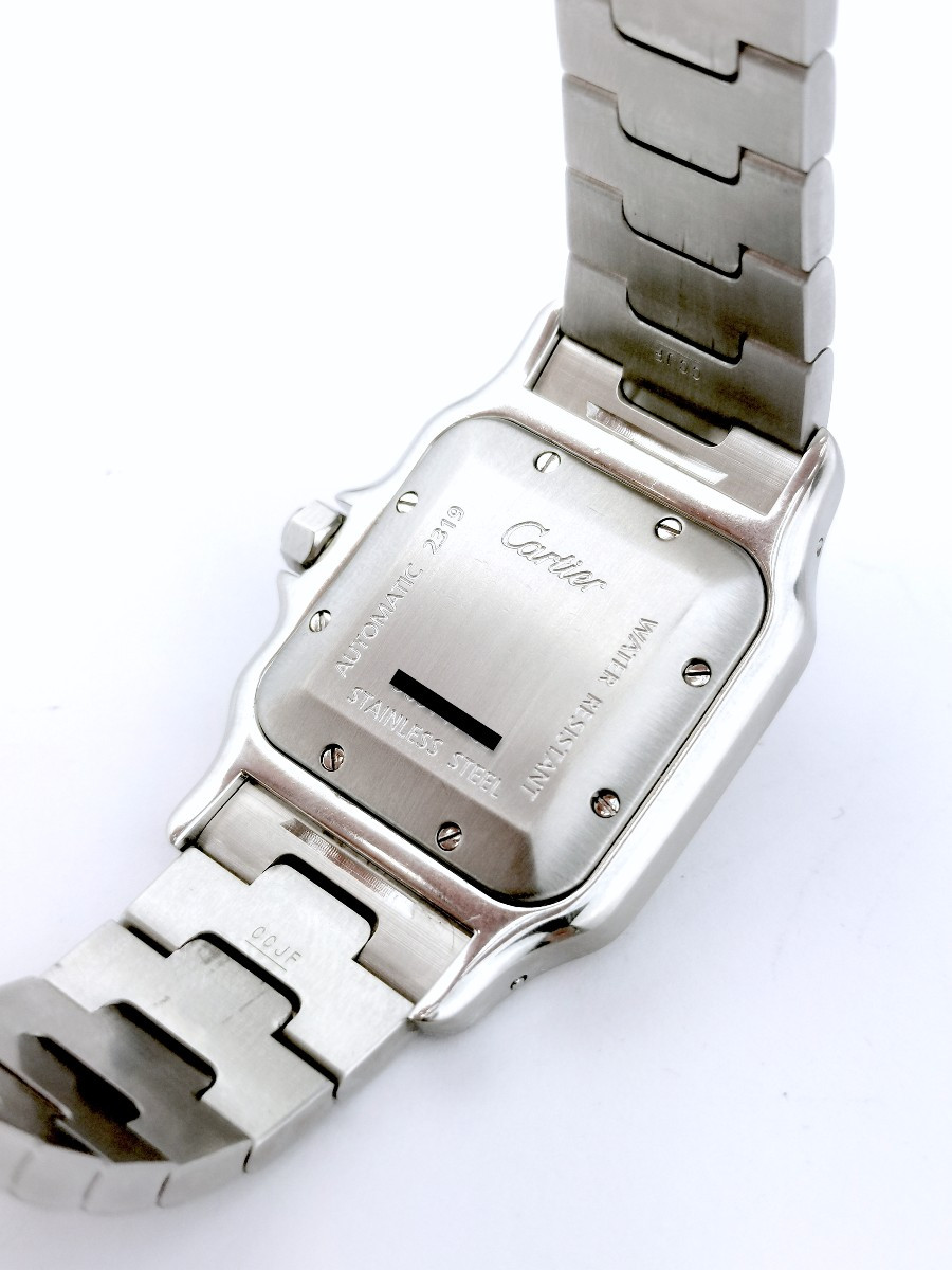 Cartier - Santos Galbée - Steel - Full Set (men's)-photo-1