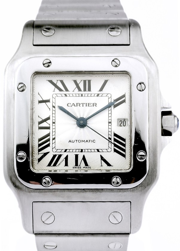 Cartier - Santos Galbée - Steel - Full Set (men's)