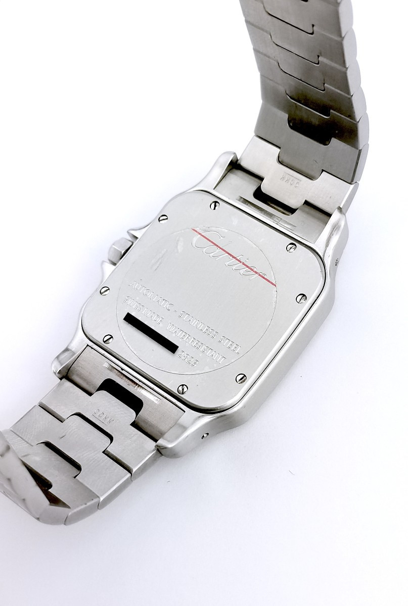 Cartier Wristwatch - Santos Galbée Xl - Steel - 32 Mm (men)-photo-1