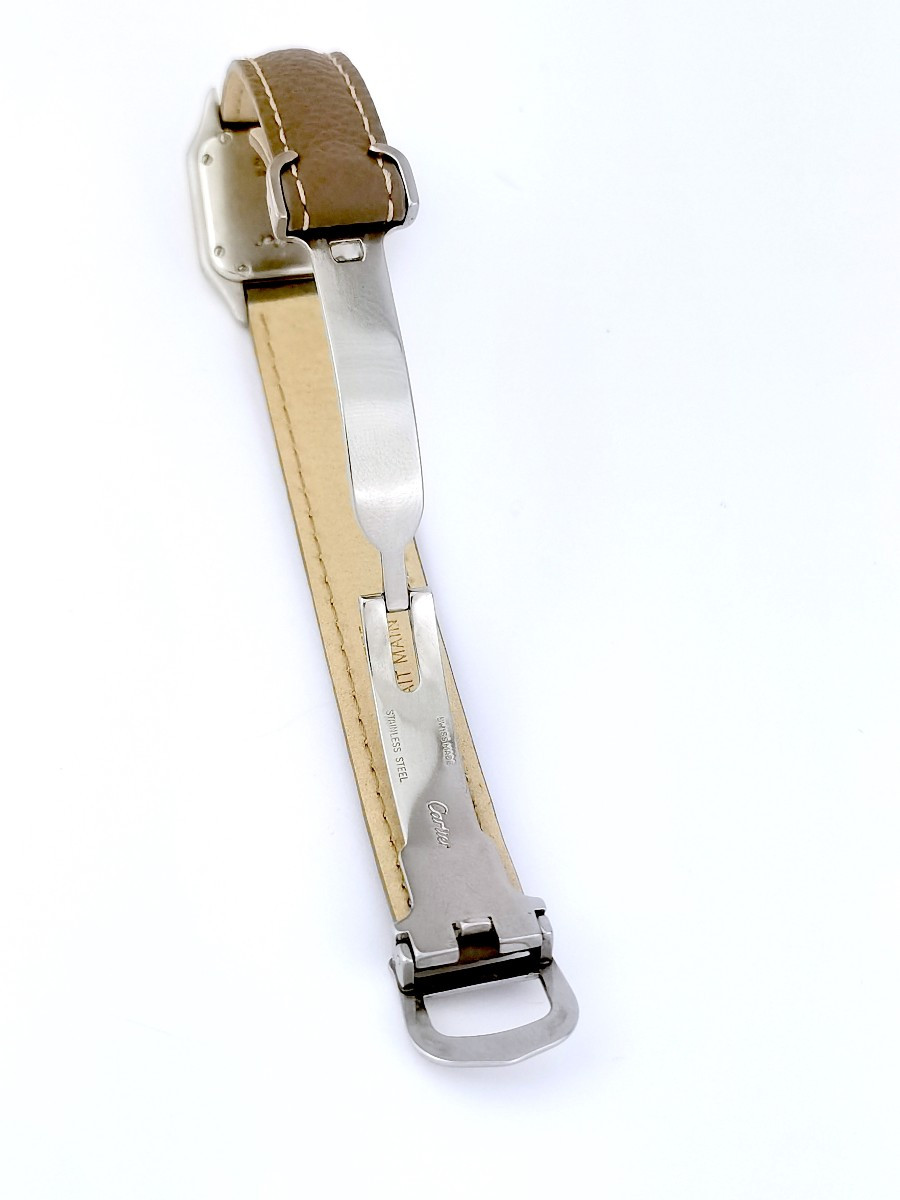 Montre CARTIER - Panthère - or/acier/cuir - Petit modèle (femme)-photo-1