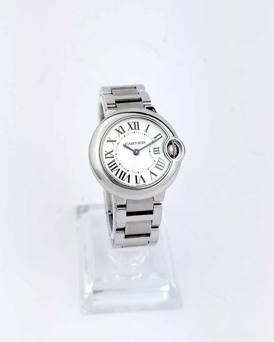 Cartier - Ballon Bleu - Steel - Quartz - Small Model (women's)-photo-2