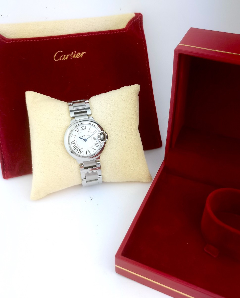 Cartier - Ballon Bleu - Steel - Quartz - Small Model (women's)-photo-1